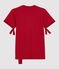 T-shirt Dames/Heren Christoph Rumpf x Petit Bateau rood TERKUIT