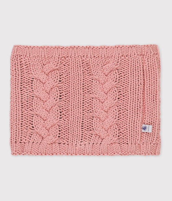 Snood enfant fille rose SALINE