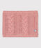 Snood enfant fille rose SALINE