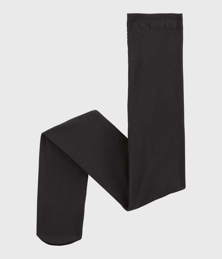 Collant microfibre enfant fille noir NOIR