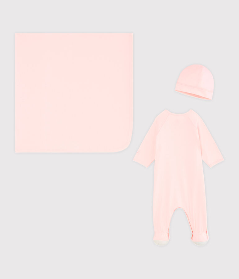 Coffret cadeau naissance en c&ocirc;te multicouleur