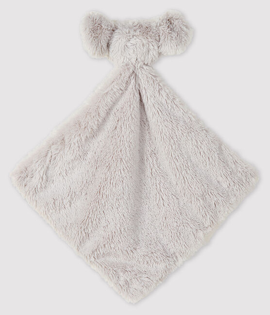 Doudou koala bébé en polaire blanc MARSHMALLOW/gris GRIS