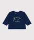 Tee-shirt manches longues en jersey fin bébé