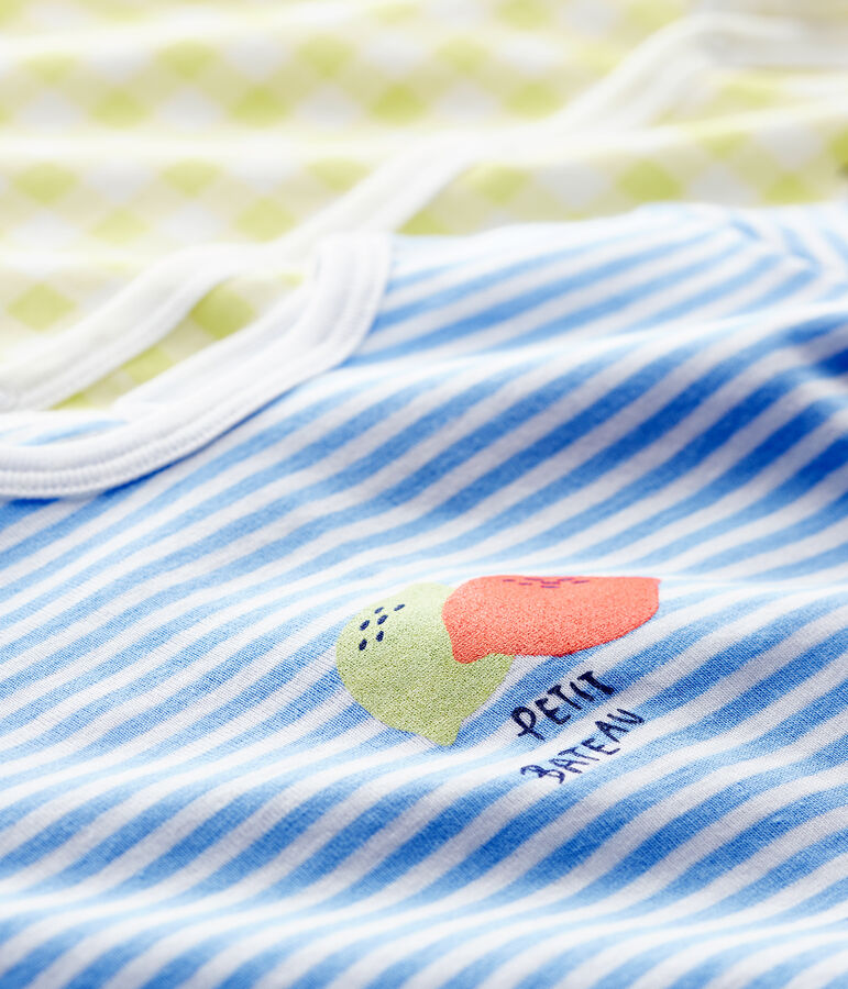 Set van 2 katoenen pyjama's multicouleur