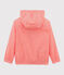 Windbreker voor kinderen roze GROSEILLER/wit MARSHMALLOW