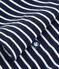 Gestreept T-shirt met korte mouwen voor kinderen blauw SMOKING/wit MARSHMALLOW