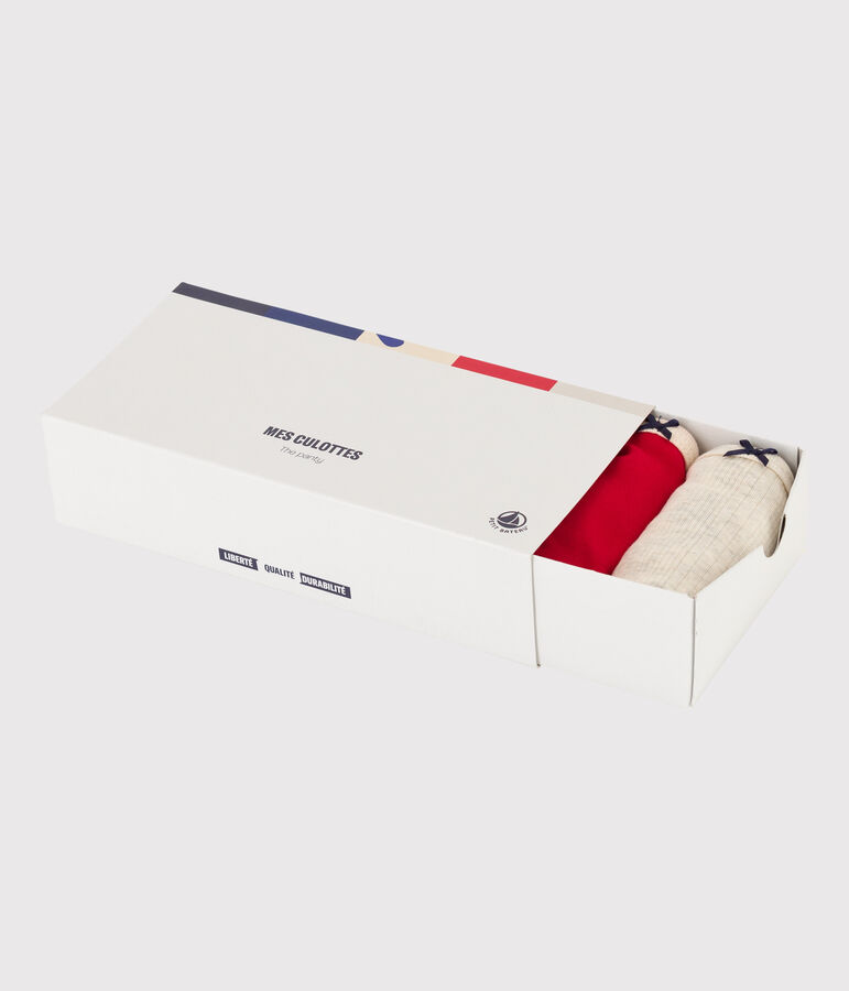 Lot 5 culottes en coton Femme variante 1