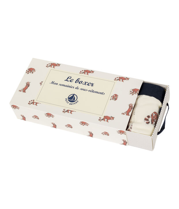 Set van 5 boxers voor jongens multicouleur