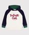 Sweatshirt enfant en coton imprimé MILK/ MULTICO