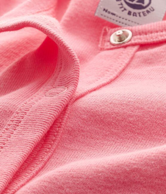 Cardigan bébé fille rose PETAL