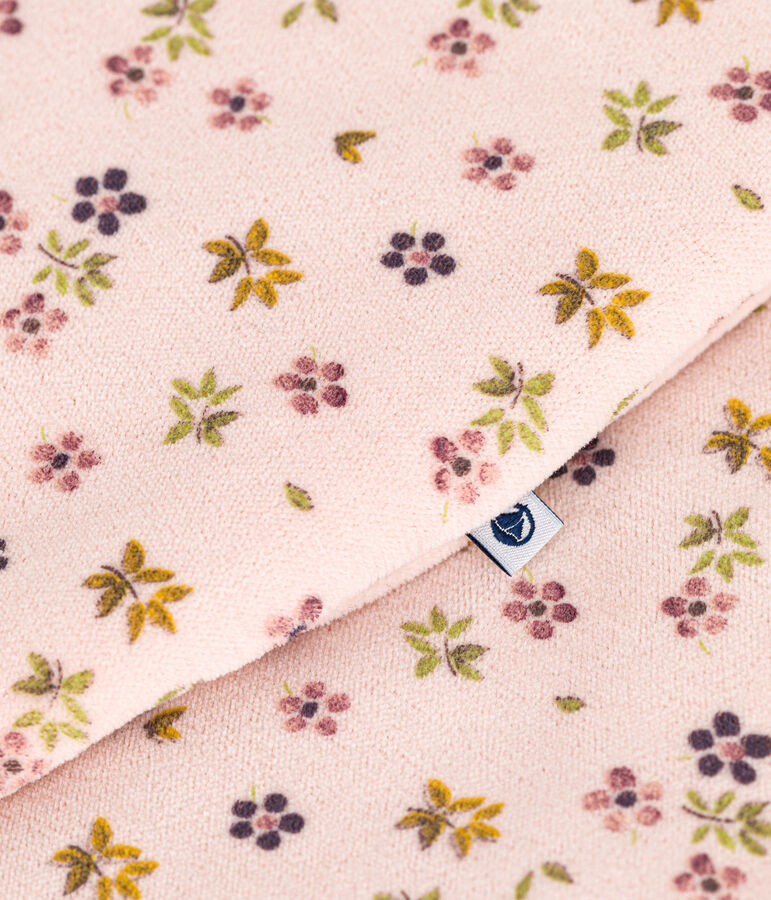 Fluwelen trappelzak voor baby's - TOG 3 roze/multicouleur