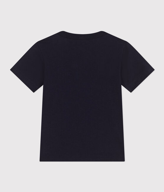 Tee-shirt en jersey léger enfant garçon bleu SMOKING