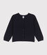 Cardigan voor meisjes in katoen