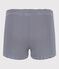 Gestreepte badkledij voor jongens blauw MEDIEVAL/wit MARSHMALLOW