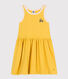 Robe sans manche en coton enfant fille