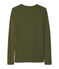 T-shirt femme manches longues vert CROCODILE