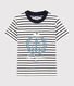 Tee-shirt manches courtes en jersey enfant garçon