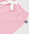 Pantalon de jogging b&eacute;b&eacute; en coton uni rose