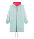 Coupe-vent long réversible femme