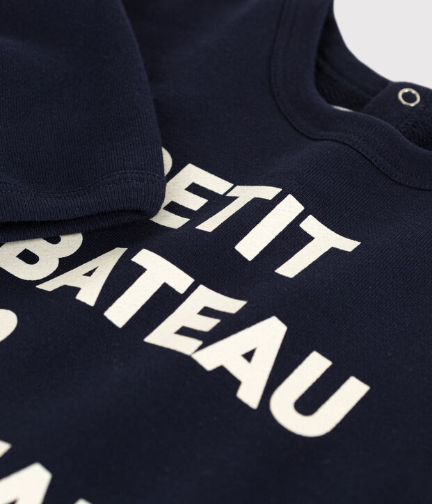 Sweatshirt van molton voor baby's SMOKING