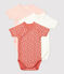Lot de 3 bodies bébé en coton biologique variante 1