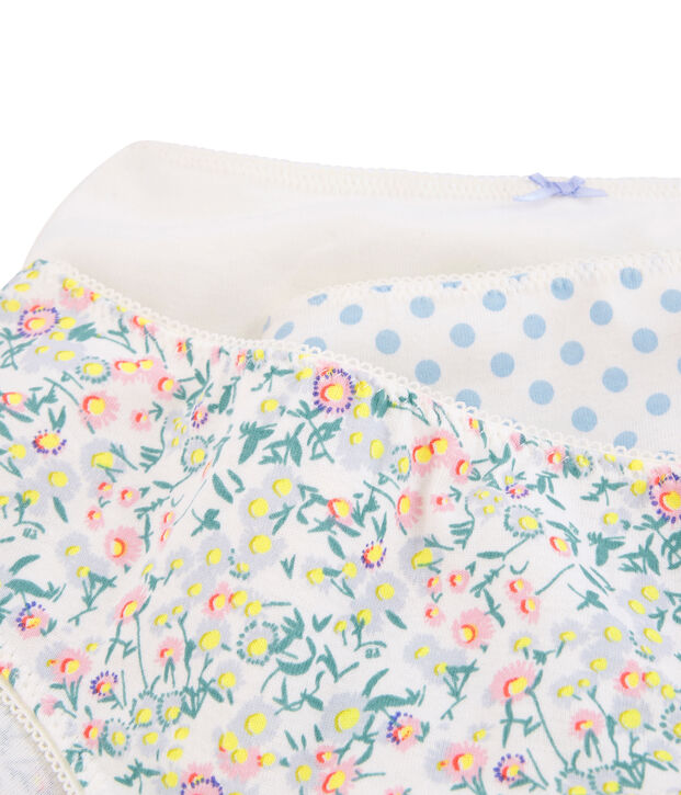 Drie shorties meisjes multicouleur