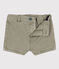 Denim babyshort groen MARECAGE
