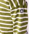 Marinière enfant en coton vert CEDAR/ MILK