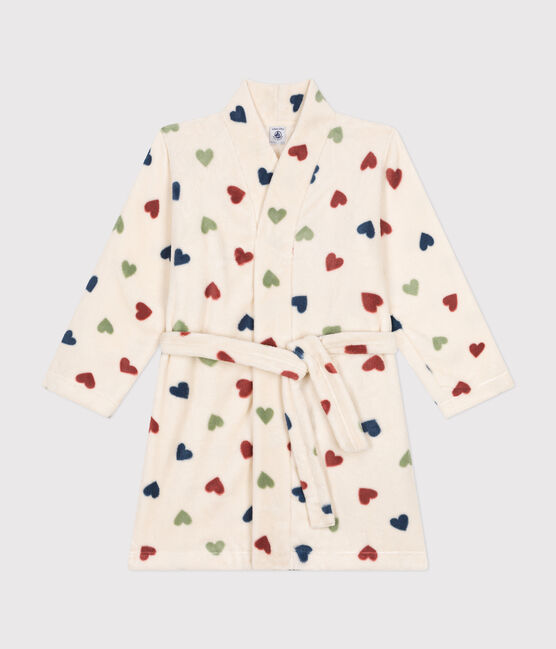 Kamerjas van fleece met print voor kinderen wit AVALANCHE/ MULTICO