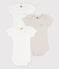 Lot de 3 bodies manches courtes en coton variante 1
