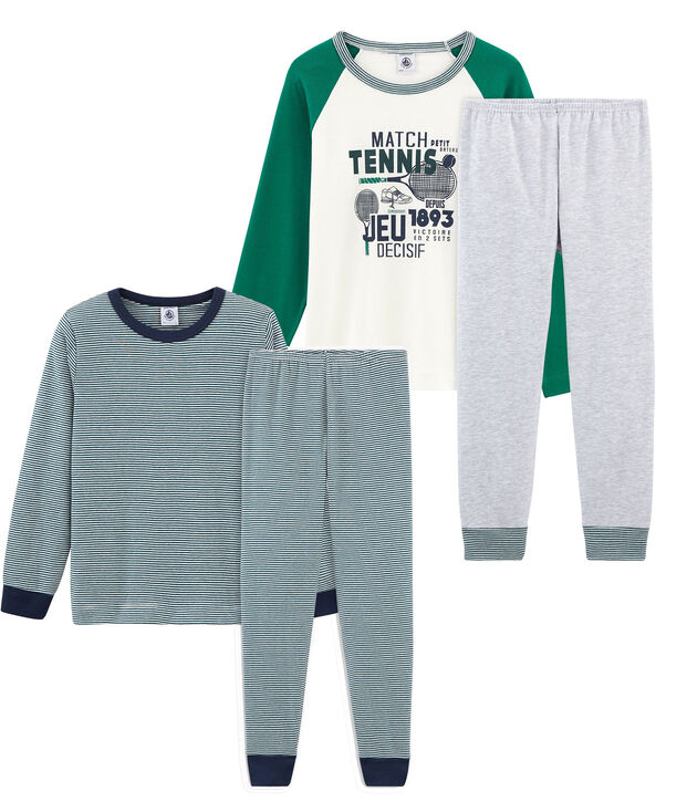 Lot de 2 pyjamas petit gar&ccedil;on multicouleur