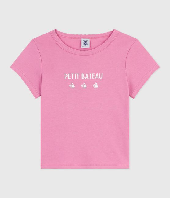T-shirt met korte mouwen en print voor kinderen BOUDOIR