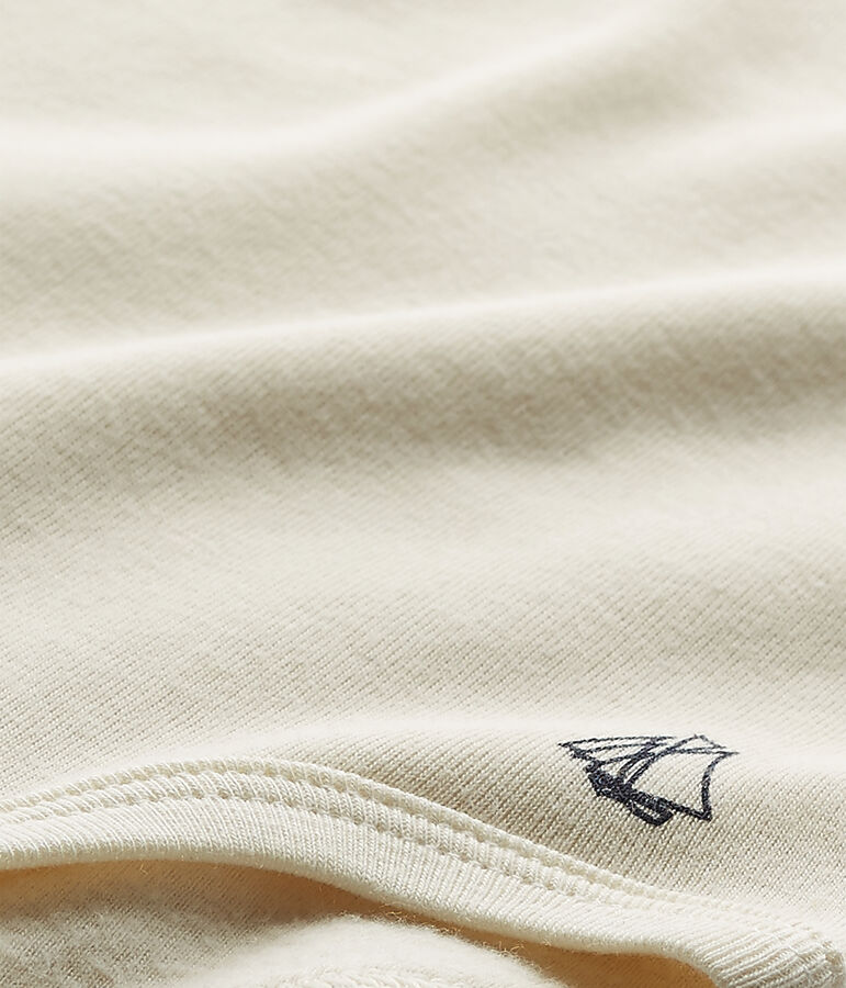 Body b&eacute;b&eacute; gar&ccedil;on &agrave; col blanc