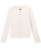 Damescardigan uit extra fijne tubic wit MARSHMALLOW
