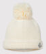 Pomponmutsje voor baby meisje of jongen