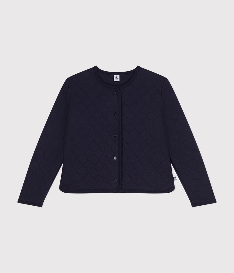 Cardigan en tubique Femme bleu SMOKING