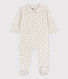 Fluwelen babypyjama met sterren