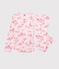 Pyjama toile de Jouy Paris petite fille en coton rose FLEUR/rose GROSEILLER