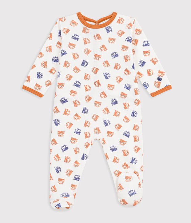 Dors bien en coton blanc/marron/multicouleur
