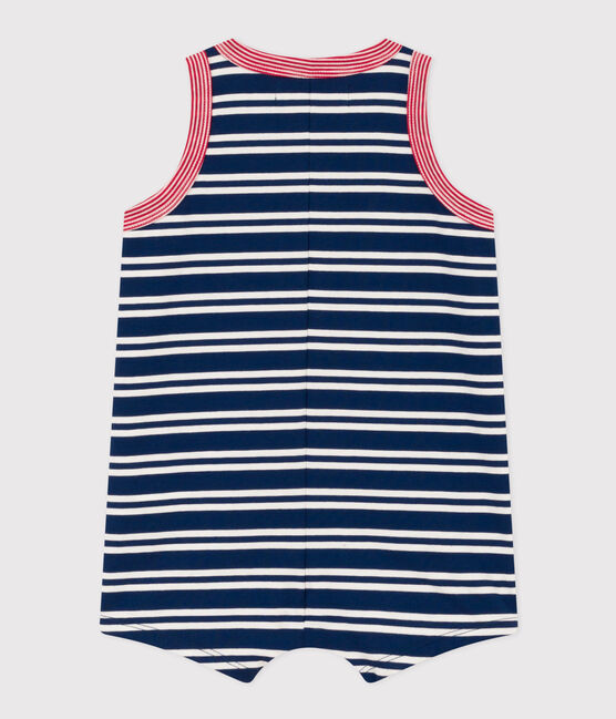Combinaison Petit Bateau X Snoopy en jersey léger bébé bleu MEDIEVAL/blanc MULTICO