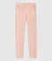 Skinny meisjesbroek van fluweel roze MINOIS