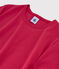 Iconisch katoenen T-shirt met ronde hals voor Dames roze CRANBERRY