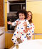 Slaappakje in fleece voor baby's wit AVALANCHE/ MULTICO