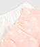 Lot de 2 shorties imprimé étoiles petite fille en coton variante 1