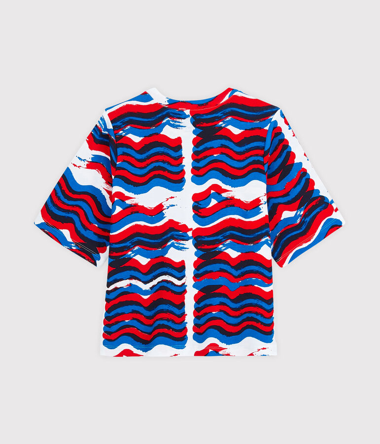 Nieuwe uitgave Hy&egrave;res T-shirt wit/multicouleur