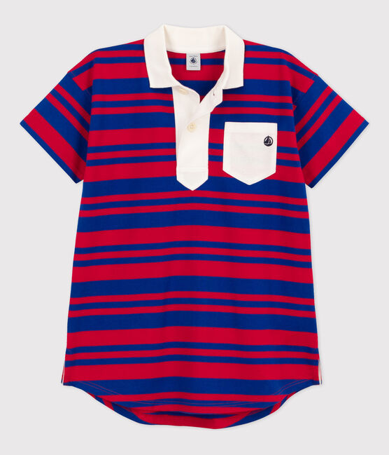 Robe rayée manches courtes en coton enfant fille PERSE/ PEPS