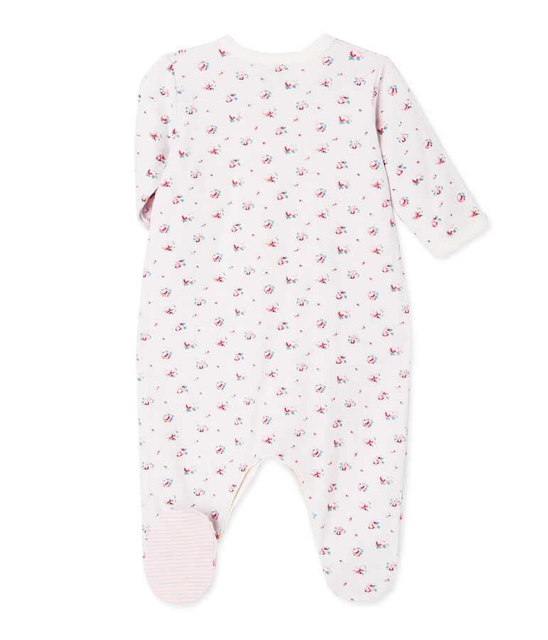 Pyjama in tubic met print voor babymeisjes blauw/multicouleur
