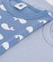 Lot de tee-shirts enfant en coton manches courtes imprim&eacute; baleines multicouleur