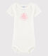 Body manches courtes bébé fille
