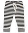 Pantalon rayé bébé garçon noir CITY/blanc MARSHMALLOW